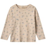 Wheat Bluse - Thilda - Warm Sand Flowers