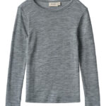 Wheat Bluse - Uld - Alfie - Melange Grey