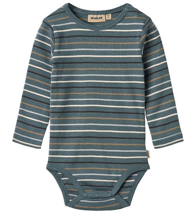 Wheat Body l/æ - Freddie - Blue Multi Stripe