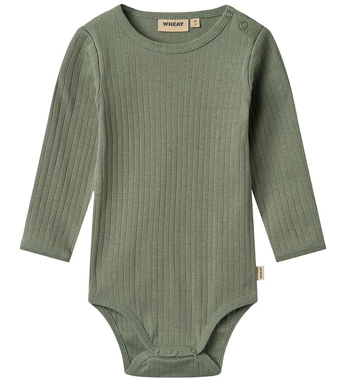 Wheat Body l/æ - Rib - Berti - Dusty Green Wheat Body l/æ - Rib - Berti - Dusty Green
