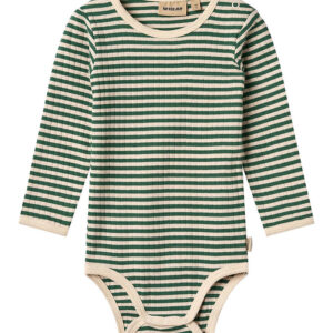 Wheat Body l/æ - Rib - Berti - Green Stripe