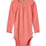 Wheat Body l/æ - Rib - Lotta - Light Coral