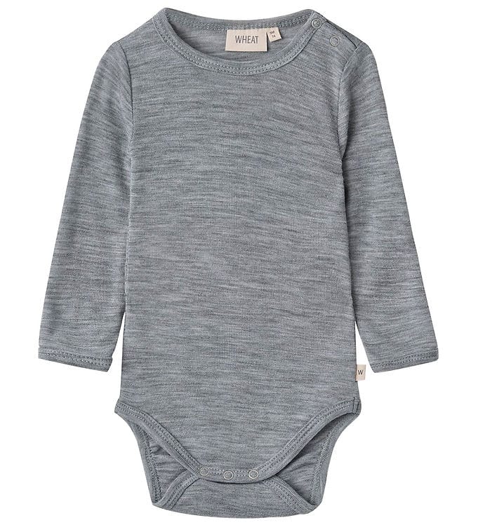 Wheat Body l/æ - Uld - Lucca - Melange Grey Wheat Body l/æ - Uld - Lucca - Melange Grey