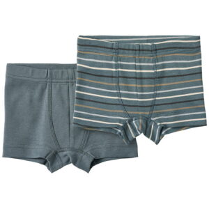 Wheat Boxershorts - 2-pak - Louis - Blue Multi Stripe