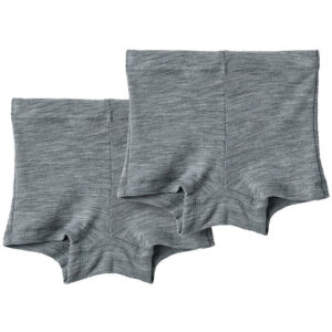 Wheat Boxershorts - 2-pak - Uld - Avalon - Melange Grey