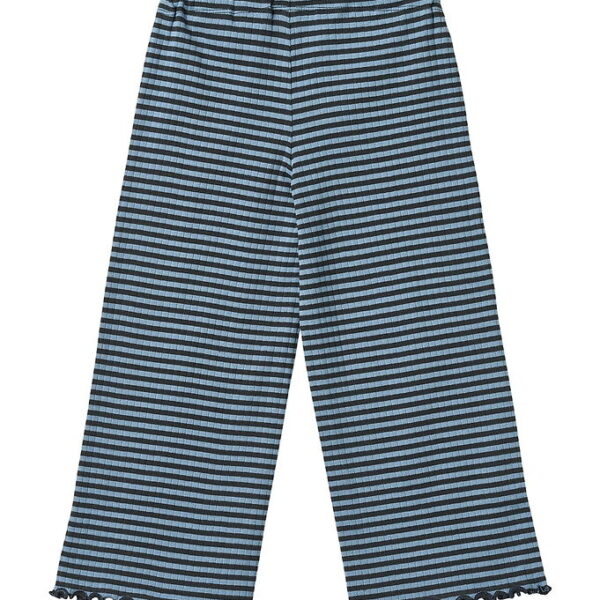 Wheat Bukser - Rib - Ela - Bright Blue Stripe