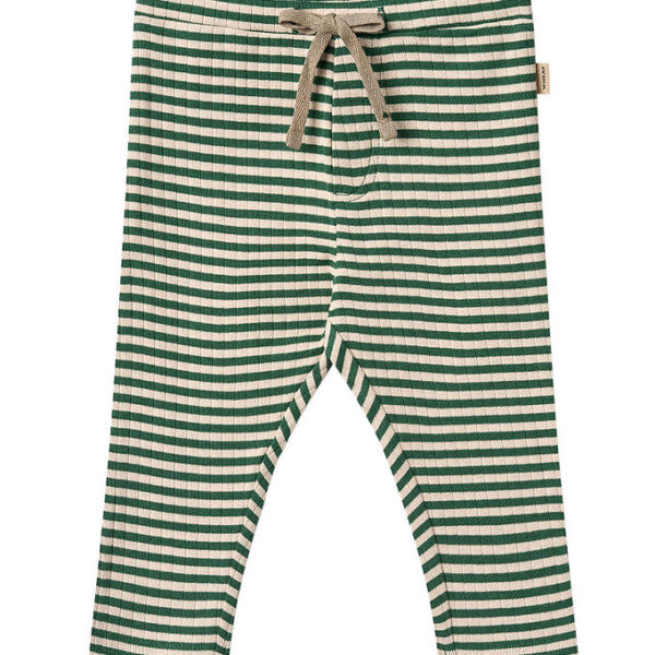 Wheat Bukser - Rib - Manfred - Green Stripe