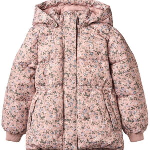 Wheat Dynejakke - Eli - Rose Powder Flowers