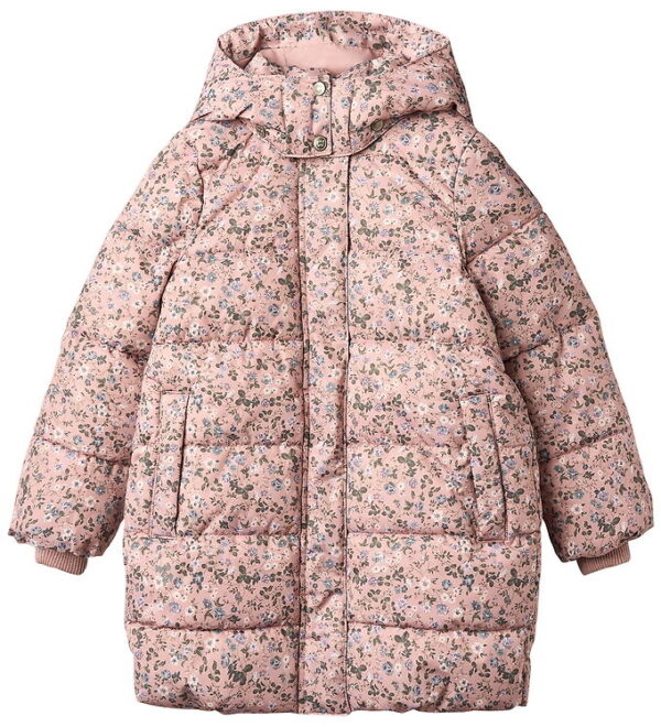 Wheat Dynejakke - Yrsa - Rose Powder Flowers