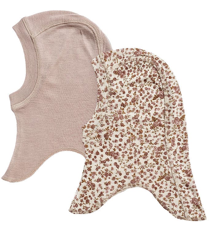 Wheat Elefanthue - 1-lags - 2-pak - Uld - Felix - Rose Flowers