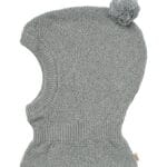 Wheat Elefanthue - 2-lags - Strik - Pomi - Grey Melange