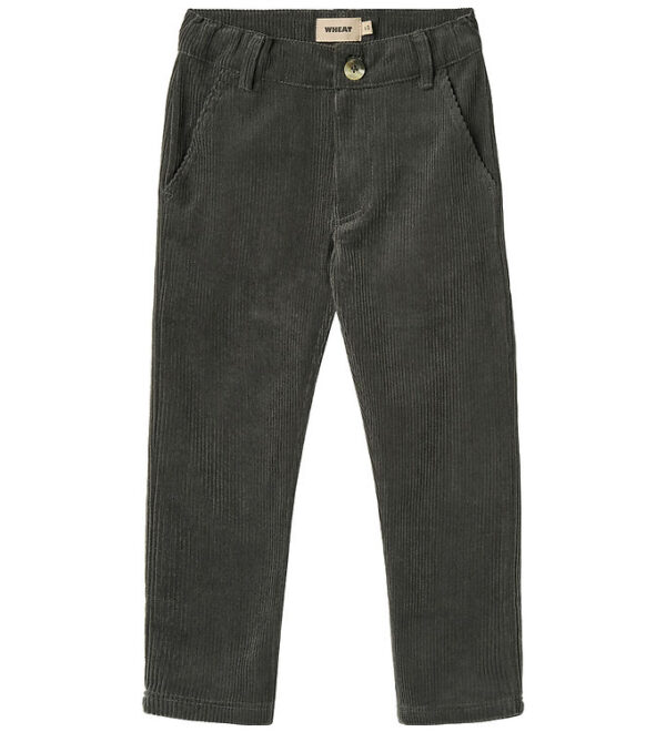 Wheat Fløjlsbukser - Hugo - Black Sea
