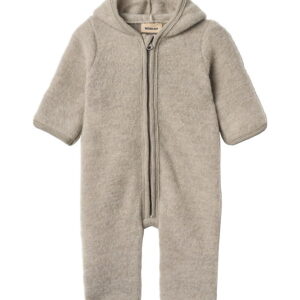 Wheat Heldragt - Uldfleece - Ata - Khaki Melange