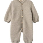 Wheat Heldragt - Uldfleece - Levi - Khaki Melange