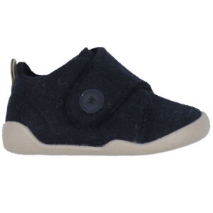 Wheat Hjemmesko - Uld - Fleecy - Navy