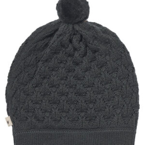 Wheat Hue - Uld - Strik - Ezel - Black Cola