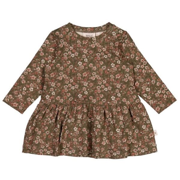 Wheat Kjole - Bessie - Dry Pine Flowers