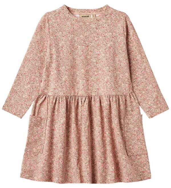Wheat Kjole - Bessie - Rose Dust Flower Meadow
