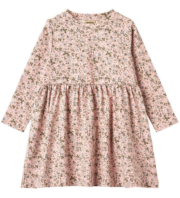 Wheat Kjole - Sessa - Rose Powder Flowers