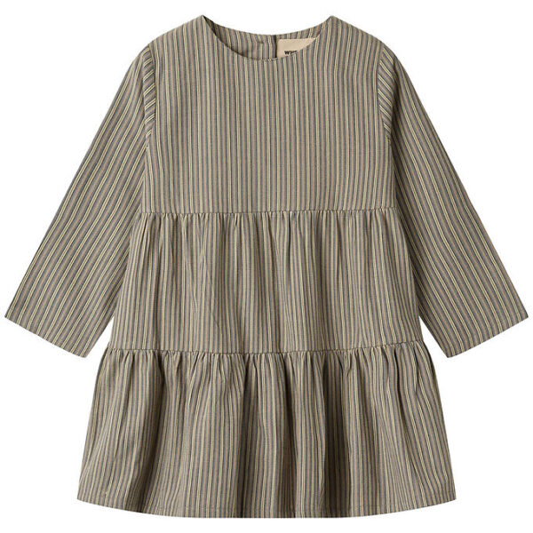 Wheat Kjole - Sophie - Blue Green Stripe