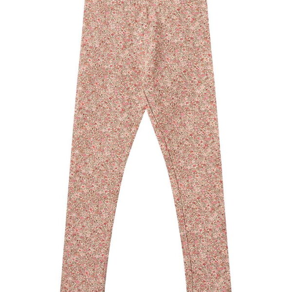 Wheat Leggings - Jules - Rose Dust Flower Meadow