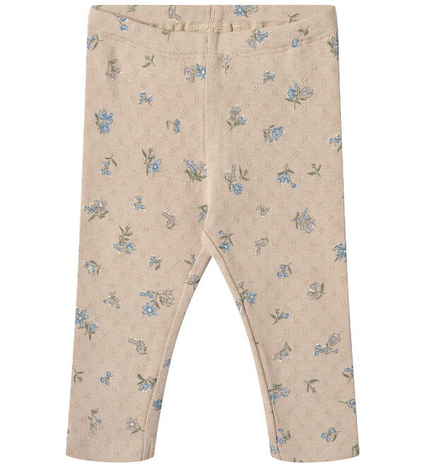 Wheat Leggings - Jules - Warm Sand Flowers