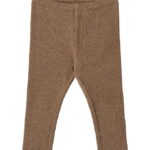 Wheat Leggings - Rib - Jules - Coffee Melange