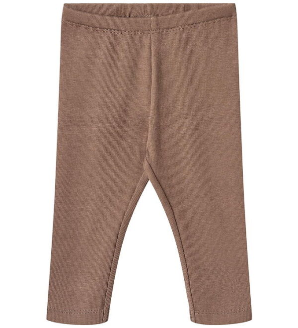Wheat Leggings - Rib - Jules - Toffee Brown