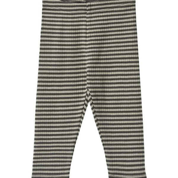 Wheat Leggings - Rib - Jules - Winter Forest Stripe