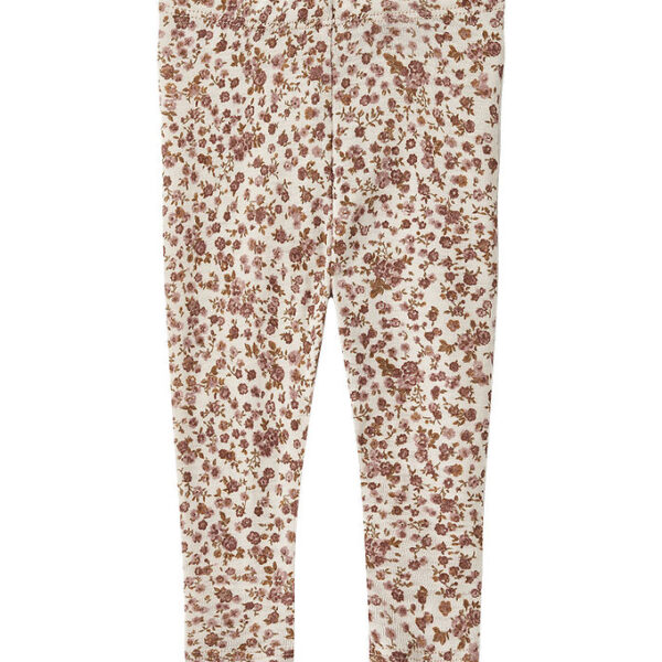 Wheat Leggings - Uld - Agi - Rose Flowers