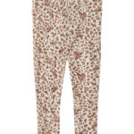 Wheat Leggings - Uld - Agi - Rose Flowers