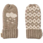 Wheat Luffer - Uld - Jacquard - Towsi - Grey Camel Melange m. Sn