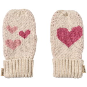 Wheat Luffer - Uld - Jacquard - Towsi - Offwhite Melange m. Hjer