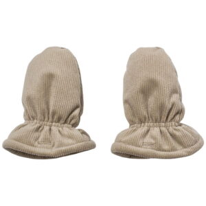 Wheat Luffer m. Fleece - Fløjl - Muffu - Grey Stone