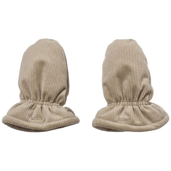 Wheat Luffer m. Fleece - Fløjl - Muffu - Grey Stone