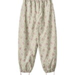 Wheat Regnbukser - PU - Olo - Slightly Green Flowers