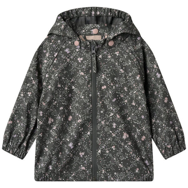 Wheat Regnjakke - PU - Chardy - Forest Lake Checked Flowers