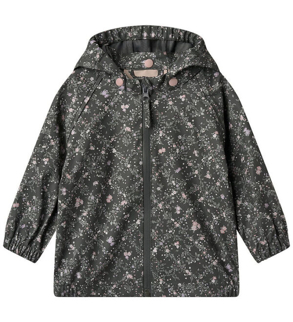 Wheat Regnjakke - PU - Chardy - Forest Lake Checked Flowers