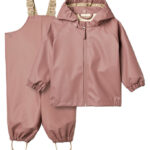 Wheat Regntøj m. Seler - PU - Charlie - Dusty Lilla