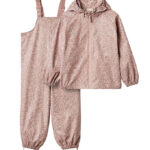 Wheat Regntøj m. Seler - PU - Charlie - Powder Flower Meadow