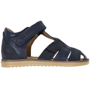 Wheat Sandaler - Sky - Navy Stripe