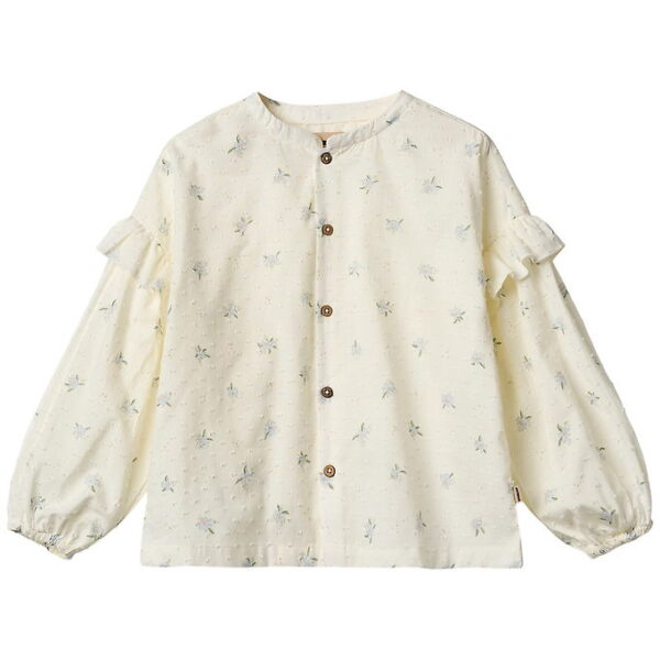 Wheat Skjorte - Gerda - Blue Flowers