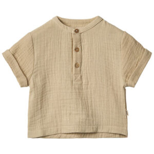 Wheat Skjorte - Musselin - Svend - Soft Sand