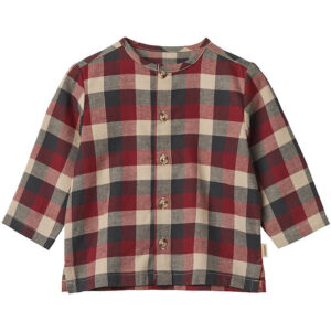 Wheat Skjorte - Shelby - Red Blue Check