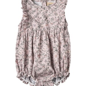 Wheat Sommerdragt - Emmaline - Lilac Checked Flowers