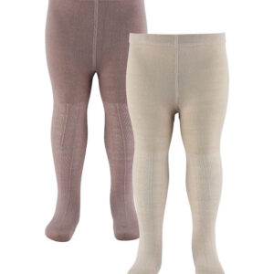 Wheat Strømpebukser - Uld - Karla - 2-pak - Dry Rose