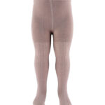 Wheat Strømpebukser - Uld - Karla - Dry Rose m. Mønster