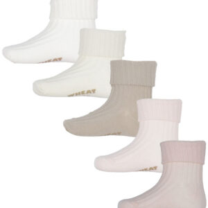 Wheat Strømper - 5-pak - Gaveæske - Evig - Rose