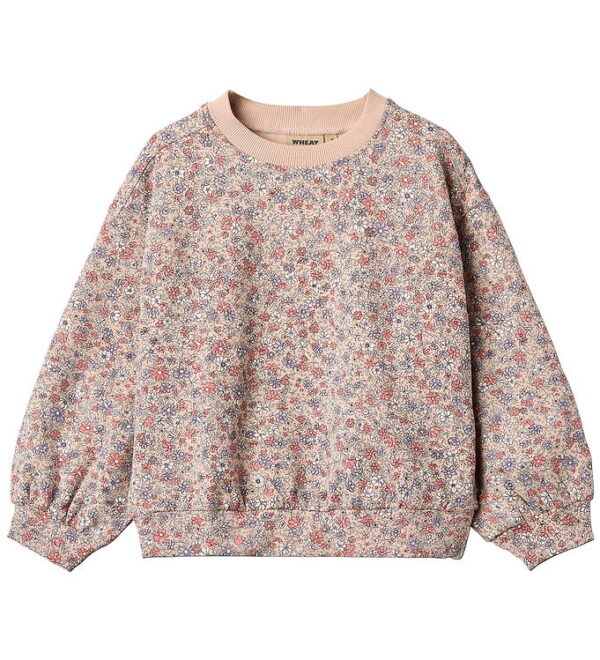Wheat Sweatshirt - Lia - Rose Dust Flowers