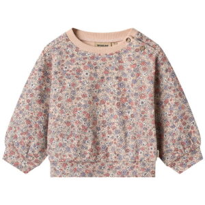 Wheat Sweatshirt - Lia - Rose Dust Flowers